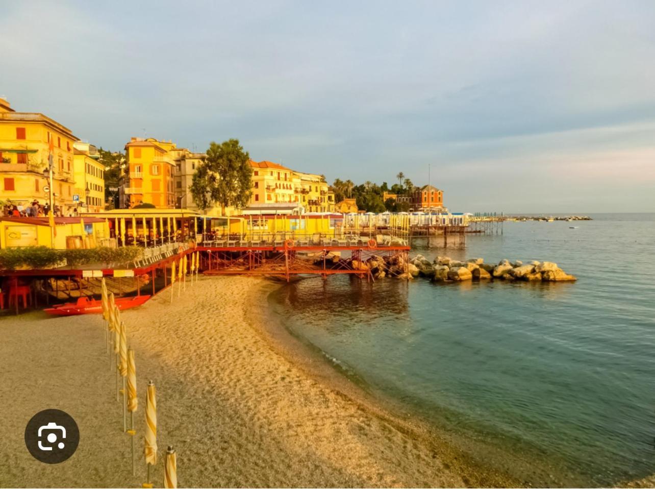 Elegant House By The Sea Rapallo - 50 Meters From The Beach ,Near Portofino Exterior foto