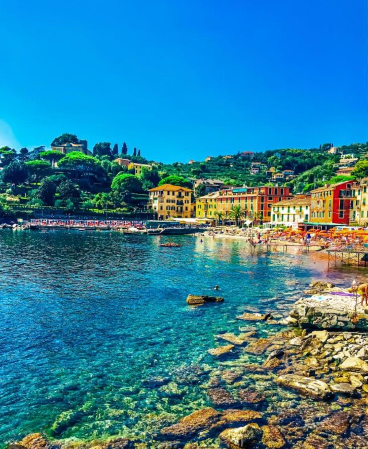 Elegant House By The Sea Rapallo - 50 Meters From The Beach ,Near Portofino Exterior foto